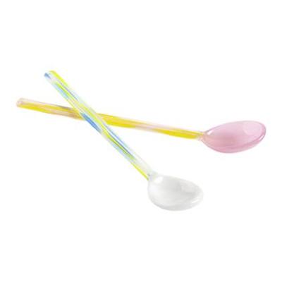 HAY Glazen Lepel Flat - 2 st. HAY Glazen Lepel Flat - 2 st.