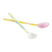 HAY Glazen Lepel Flat - 2 st. - thumbnail