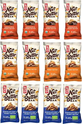 CLIF bar nut butter filled bar mixed 12er box