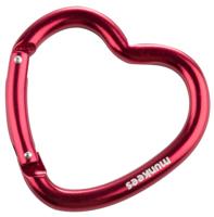 Munkees Carabiner Heart Rood - thumbnail