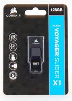 Corsair Flash Voyager Slider X1 USB 3.0 128 GB usb-stick - thumbnail