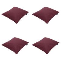 Sierkussen 50x50 Bordeaux eco-natuur buitenafwerking (4 stuks) Madison - Madison - thumbnail
