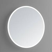 Badkamerspiegel Sanilux Rond Met Spiegelverwarming LED Verlichting Dimbaar 80x3 cm - thumbnail