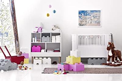 Room Copenhagen LEGO Brick Drawer 8 Roze opbergdoos