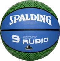Spalding Basketbal NBA Ricky Rubio Groen/Blauw - thumbnail
