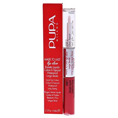 PUPA Made to Last Lip Duo Lipstick 001 8ml PUPA Made to Last Lip Duo Lipstick 001 8ml