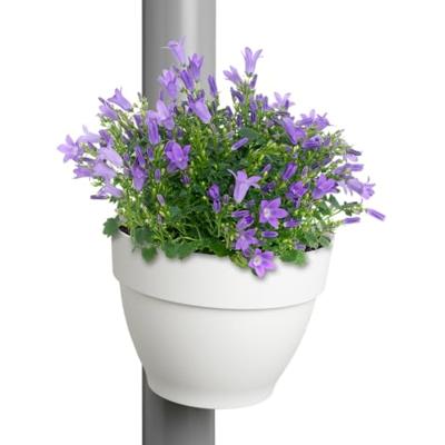 Elho Vibia campana regenpijpbakje 22cm Wit - thumbnail