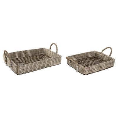 Basket spelset Home ESPRIT Natuurlijke Vezel Natuurlijk Stads 41 x 32 x 16 cm Basket spelset Home ESPRIT Natuurlijke Vezel Natuurlijk Stads 41 x 32 x 16 cm
