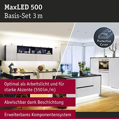 Paulmann MaxLED Tunable White 70624 LED-strip basisset Met connector (male) 24 V 3 m Warmwit, Neutraalwit, Daglichtwit 1 stuk(s)