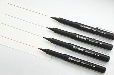 STABILO dr!ver fineliner, medium punt, geassorteerde kleuren, blister van 4 stuks