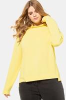 Ulla Popken Sweatshirt, opstaande kraag, raglansnit - Grote Maten - thumbnail