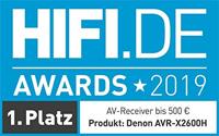 Denon AVR-X2600H, 7.2-Kanaals Av-Receiver, Hifi Versterker, Alexa Compatibel, 8 HDMIi-Ingangen En 2 Uitgangen, Bluetooth En Wifi, Muziekstreaming, Dolby Atmos, Airplay 2, Heos Multiroom, Zwar - thumbnail