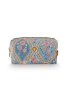 Pip Studio Pip Studio Coco Cosmetic Bag Medium Ornamento Blue 21.5x10x10.5cm - thumbnail