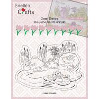 Nellie's Choice • snellen crafts pond-life clear stamp pond - thumbnail