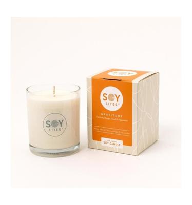 Soylites Soycandle Gratitude - Patchouli, Orange, Neroli & Peppermint
