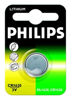 Philips CR1620/00b Lithium Minicel Pack van 1