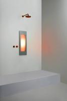 Sunshower Round Small One infrarood inbouw 95x33x10cm Grey S0500-S0103 - thumbnail