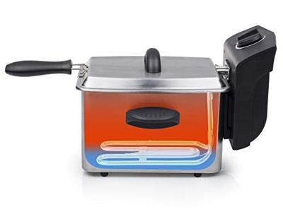 Tristar FR-6919 Friteuse met koudezone 2 l 800 W Zilver (mat)