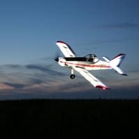 E-flite Brave Night Flyer BNF Basic Radiografisch bestuurd (RC) passagiersvliegtuig Elektromotor - thumbnail