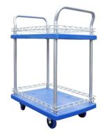 VISO SERVANTE300 Serveerwagen Kunststof Laadvermogen (max.): 150 kg Blauw, Zilver - thumbnail