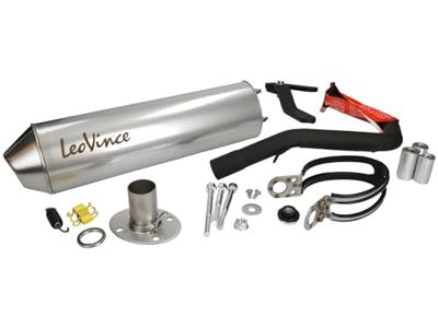 LeoVince Geluiddemper "scooters schalld leo compl scoot inox