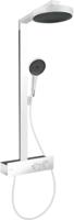 Hansgrohe Rainfinity showerpipe 250 1jet EcoSmart met ShowerTablet 350, mat wit - thumbnail