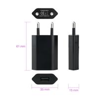USB Oplader NANOCABLE 10.10.2002 5W Zwart - thumbnail