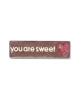HEMA Melkchocoladereep you are sweet 75gram - thumbnail