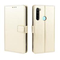 Voor Xiaomi Redmi Note 8 retro Crazy Horse textuur horizontale Flip leergeval met houder & kaartsleuven & fotolijstjes (goud) - thumbnail