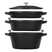 Staub La Cocotte 4,2 l Rond Gietijzer Ovenschaal voor ovenschotel - thumbnail