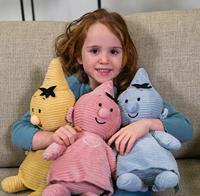 Studio 100 knuffel corduroy geel, 35 cm - thumbnail