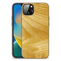 iPhone 14 Plus Houten Print Telefoonhoesje Licht Hout - thumbnail