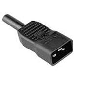 Bachmann 915.175 Apparaatstekker (koud) Stekker Totaal aantal polen: 2 16 A Zwart 1 stuk(s) - thumbnail