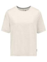 Jack wolfskin Travel T-shirt Dames Cotton White Heather S - thumbnail