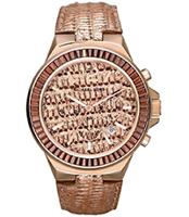 Horlogeband Michael Kors MK2305 Leder Rosé 24mm - thumbnail