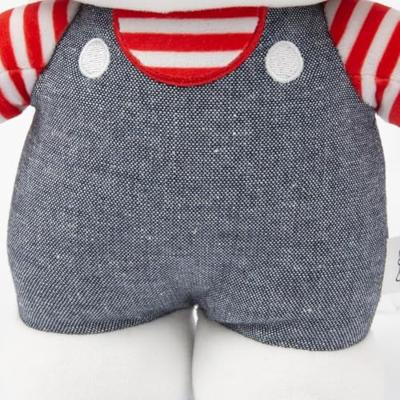 Knuffel - GPTOYS - HELLO KITTY - HKT133 - Denimblauw model - 30 cm - Vanaf 3 jaar