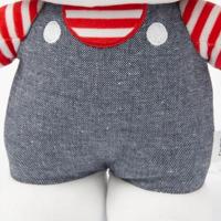 Knuffel - GPTOYS - HELLO KITTY - HKT133 - Denimblauw model - 30 cm - Vanaf 3 jaar - thumbnail