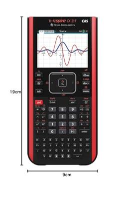 Texas Instruments NSPCXCASIIT Grafische rekenmachine Zwart werkt op een accu Texas Instruments NSPCXCASIIT Grafische rekenmachine Zwart werkt op een accu