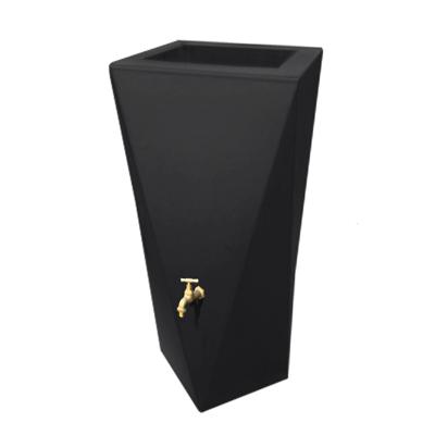 Regenton manhattan twist zwart 250L incl. messing kraantje Prestige - Prestige Regenton manhattan twist zwart 250L incl. messing kraantje Prestige - Prestige