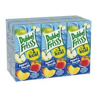 DubbelFrisss appel perzik pakje 200 ml 5 x 6-pack - thumbnail