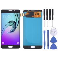 LCD-scherm en Digitizer volledige montage (OLED materiaal) voor Galaxy A7 (2016) A710F A710F/DS A710FD A710M A710M/DS A710Y/DS A7100(Black) - thumbnail