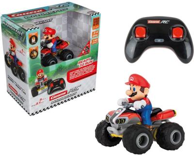 Carrera rc bestuurbare auto - super mario quad 1:40 Carrera rc bestuurbare auto - super mario quad 1:40