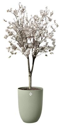 Plantenbak sereh hoog d40 h53 cm Scandinavisch groen bloempot elho - Elho