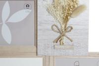 Fotolijsten DKD Home Decor 53 x 2,4 x 39,5 cm Kristal Natuurlijk Shabby Chic - thumbnail