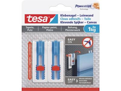 tesa 77778 Zelfklevende spijker voor canvasdoek Wit Inhoud: 2 stuk(s) tesa 77778 Zelfklevende spijker voor canvasdoek Wit Inhoud: 2 stuk(s)