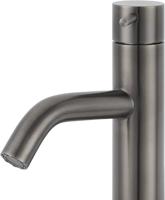 Fonteinkraan Qisani Flow Laag Geborsteld Gun Metal - thumbnail