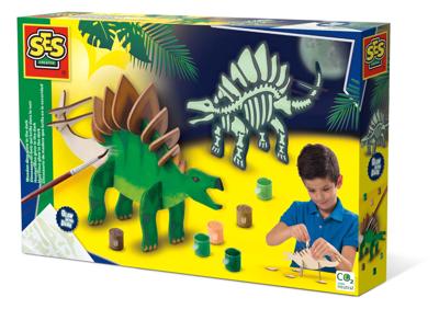 SES Creative Ses houten dino glow in the dark SES Creative Ses houten dino glow in the dark