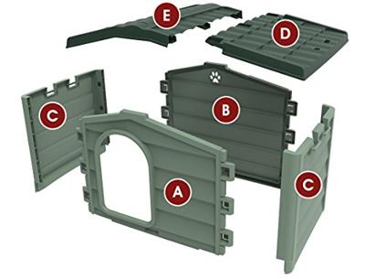 Bama Pet Kit Isolatiepanelen Hondenhok Groot Bama Pet Kit Isolatiepanelen Hondenhok Groot