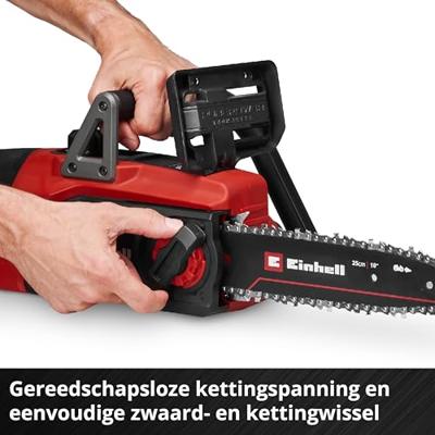 Einhell GE-LC 18/25 Li BL-Solo Accu-kettingzaag Accu Lengte mes 250 mm Softgriff