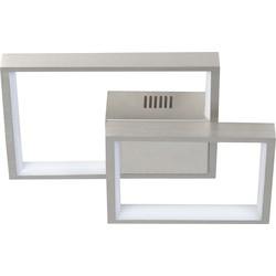 Highlight Design plafondlampPiazza nikkel 32 x 32cm - P6412.30